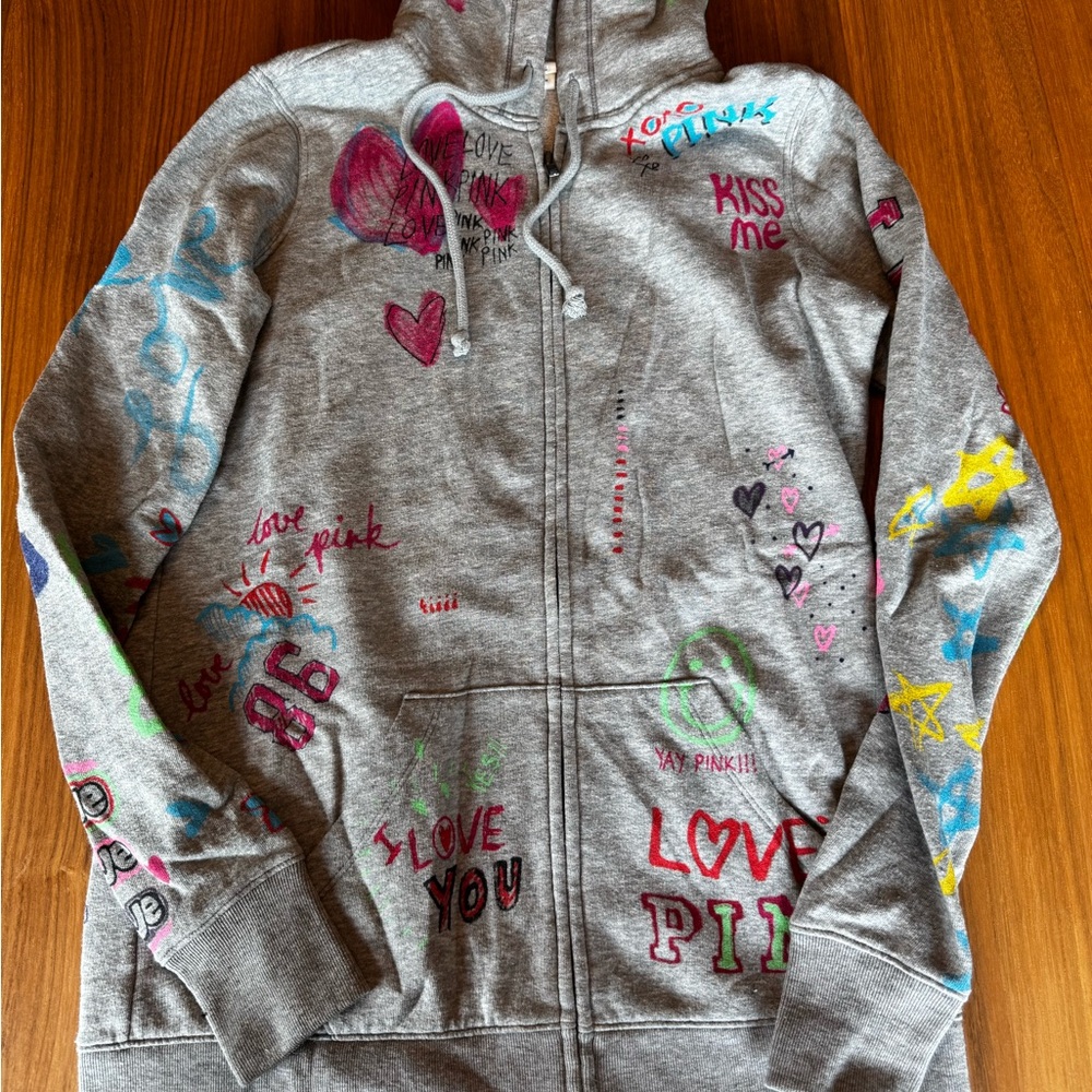 PINK Victoria's Secret Hoodie - Gray